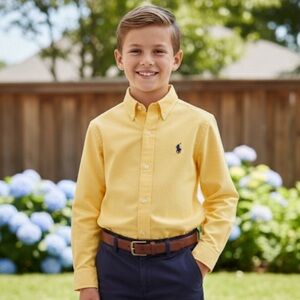 Ralph Lauren Yellow Classic Fit Shirt